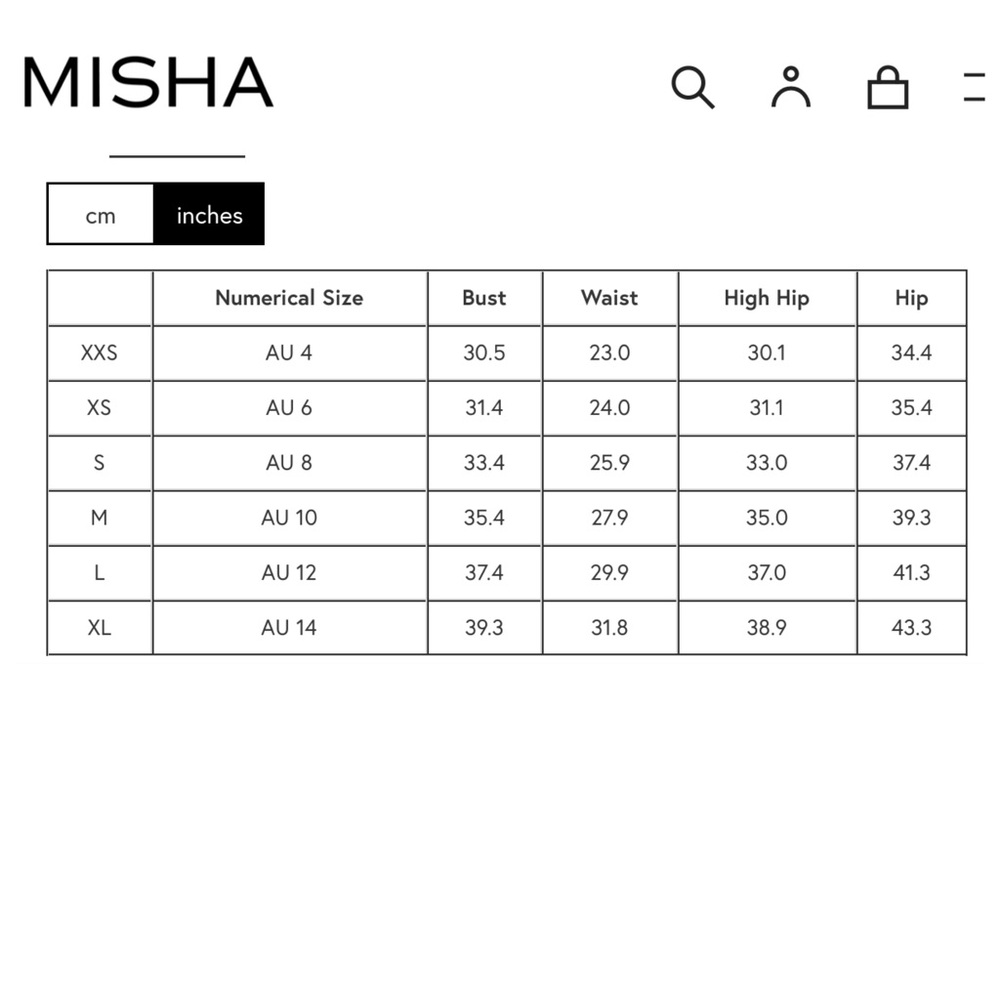 Misha Collection Little Black Dress In Black/Nude - Picture 16 of 16